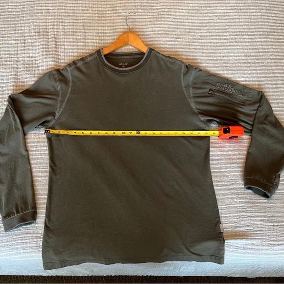 Kuhl Men's Olive Green Long Sleeve Tee - Picture 6 of 6
